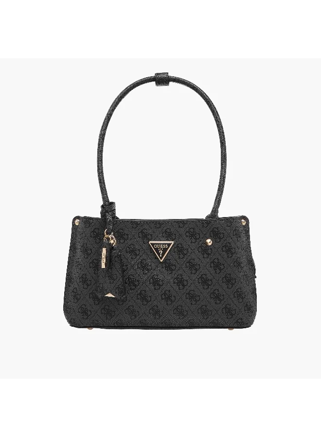 جس GUESS-DIDI SOCIETY SATCHELCLO-COAL LOGO-Q1-JD25