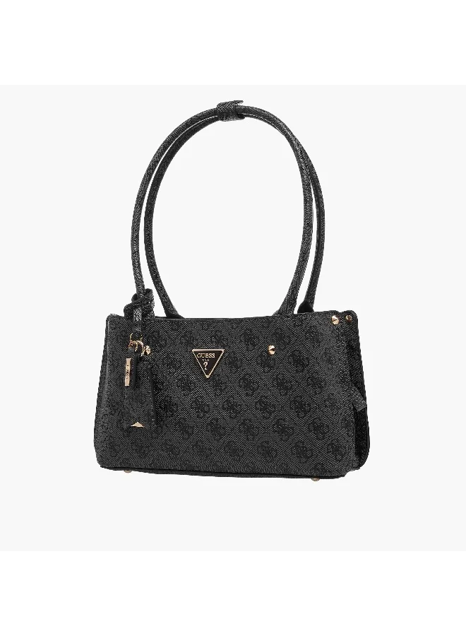 جس GUESS-DIDI SOCIETY SATCHELCLO-COAL LOGO-Q1-JD25