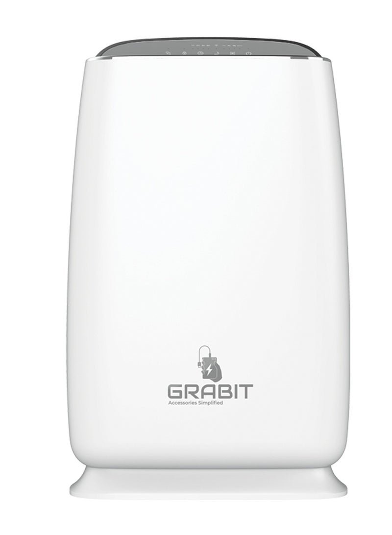 GRABIT Smart Air Purifier – 4-Stage Filtration, Tuya Wi-Fi, Compact & Quiet (CADR 220m³/h, 26m² Coverage) - Image 1