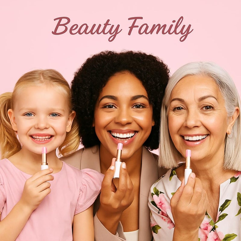 Bestland 3 Pcs/Set Strawberry, Peach & Aloe Jelly Lipstick Set, Color Changing Lip And Cheek Stain | PH-Activated Temperature Reactive Moisturizing Lipstick for Dry & Mature Lips, Hydrating Long-Lasting Lip - Image 2