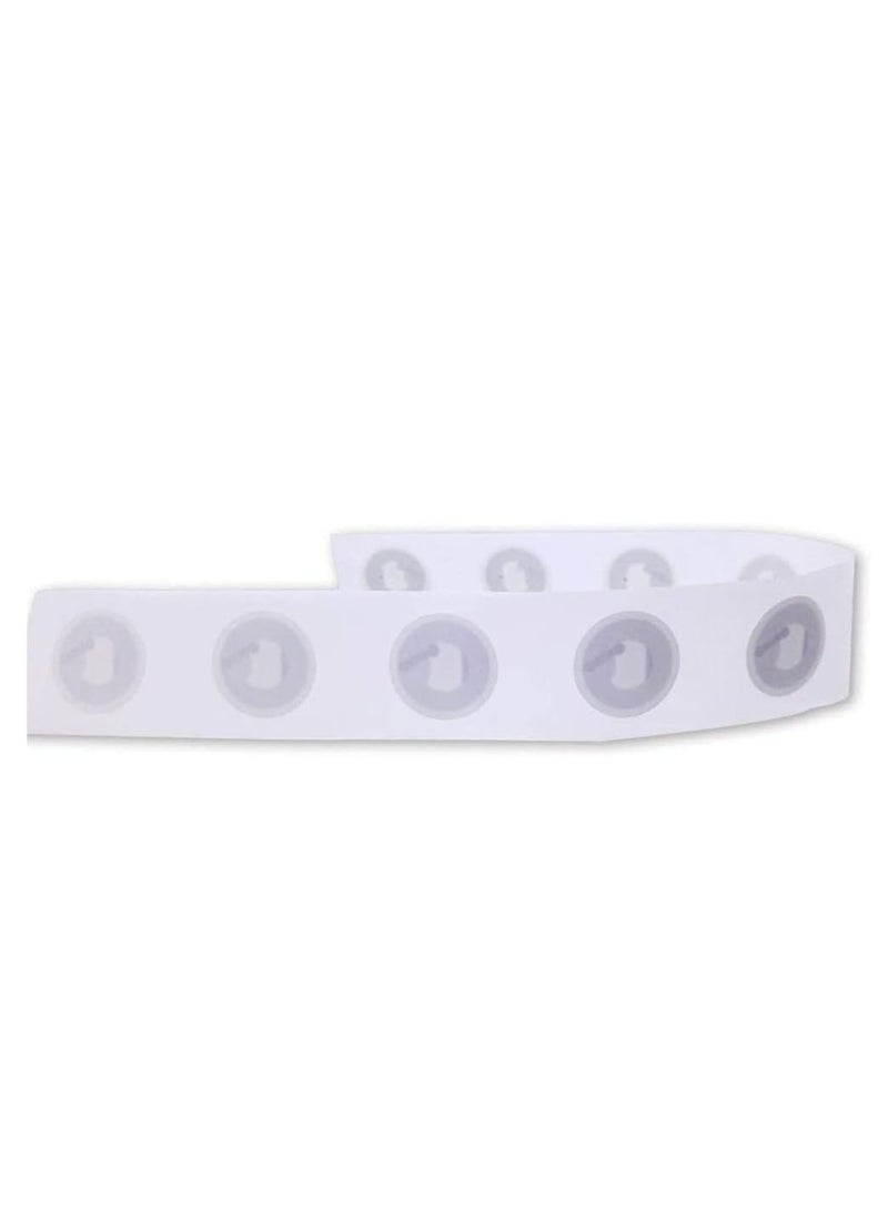 NFC Tags for iPhone Android Smartphones, Coated Paper Ntag213 Self-adhesive Stickers Ntag 213 RFID Key Token Tags Support 13.56mhz RFID NFC IC Mifare (50 Tags)