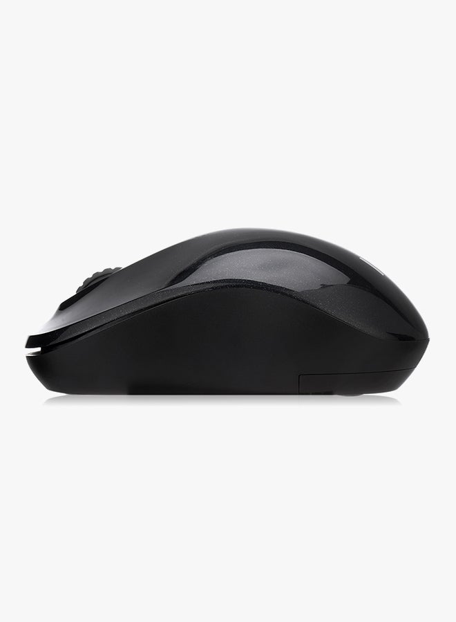 NIBEMINENT Wireless Mouse With Optical Sensor Black - Image 3