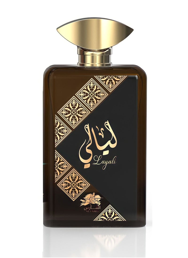 Al Fares - Layali Eau De Parfum For Unisex (Creed Aventus) - 100ml - Image 1