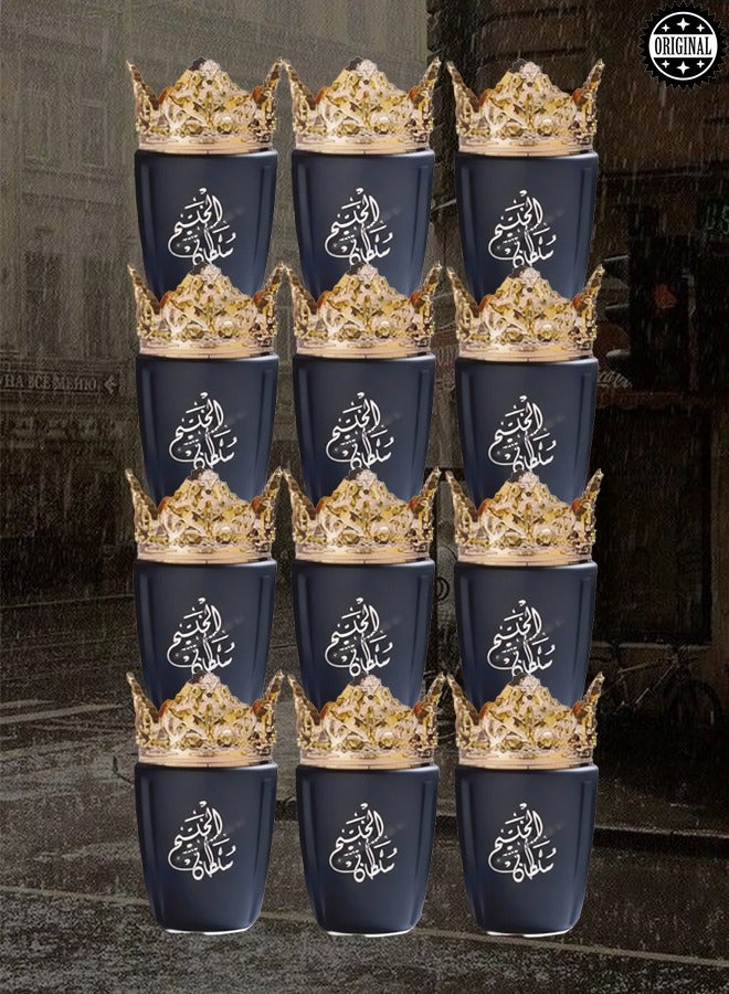 بانافع 12 قطع بخور عود معطر سلطان الخليج 40 جرام - Image 1