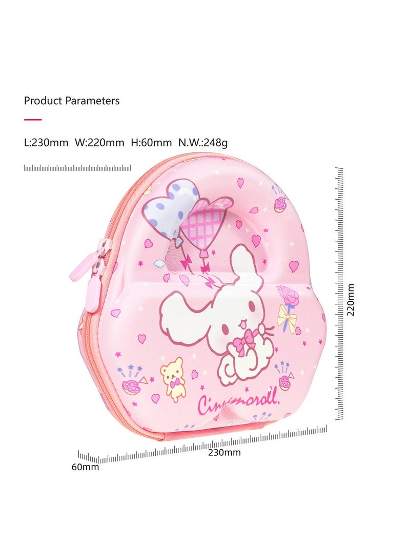 X-level Case For Air Pods Max Earphone Storage Bag For Air Pods Max Cartoon Pattern Protective Cover Travel Storage Bag Eva Zipper Carrying Hard Case Cover For Air Pods Max - Image 2