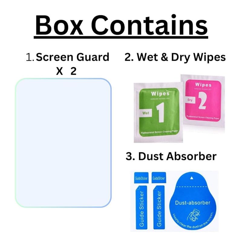 Saco حماية شاشة هيدروجيل لـ DJI Air 3، Mavic 3 Classic/Pro، Mini 4 Pro، RC Mini 3 و Pro – غير لامع مضاد للتوهج، مقاوم للخدوش، مضاد لبصمات الأصابع، ذاتية الشفاء، عبوة من 2 - Image 5