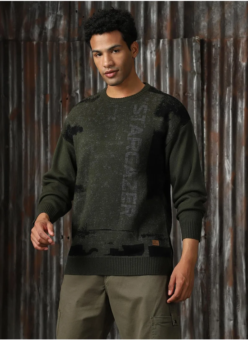 هاي ستار Men Multicolor Sweaters