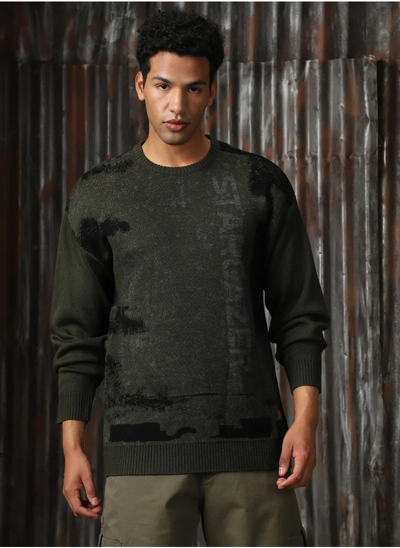 هاي ستار Men Multicolor Sweaters