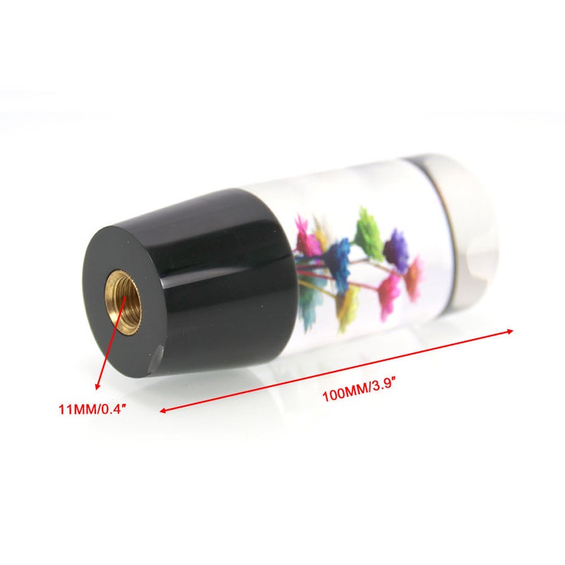 Gear Stick Shifter Knob Real Flower Universal Shift Head Car Modification Accessory M12x1.25 - Image 2
