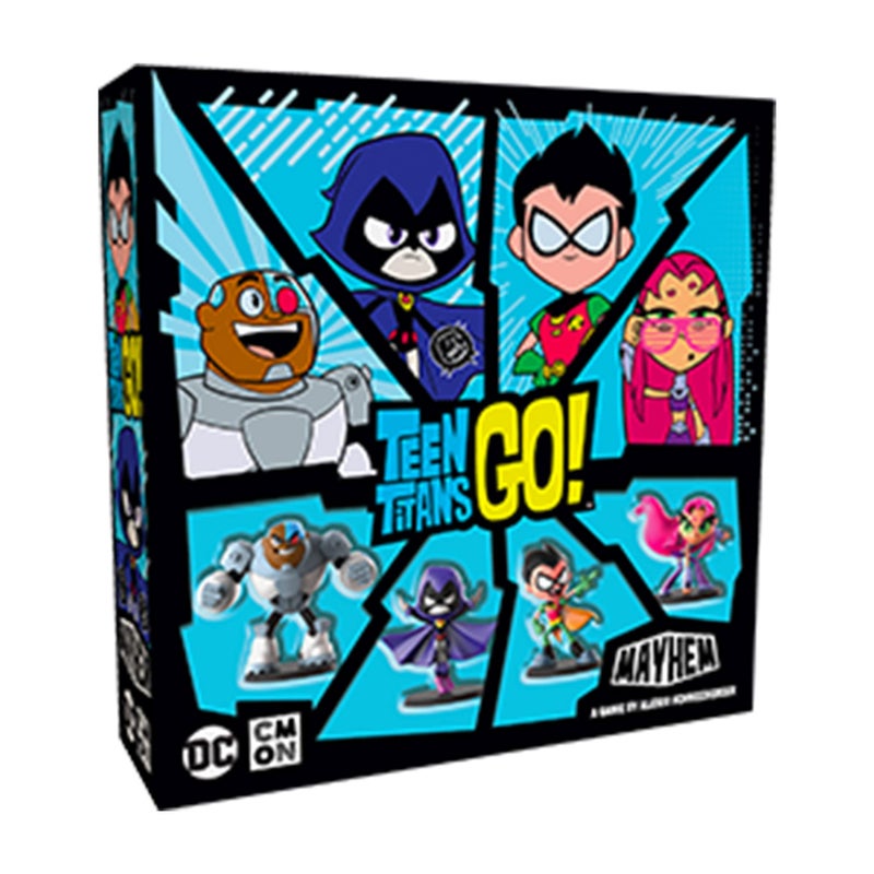 CMON Teen Titans Go Mayhem Board Game  Strategy Game Based on The Hit TV Series  TeamBased Combat Game for Adults and Kids  Ages 10  24 Players  Average Playtime 30 Minutes  Made by CMON - Image 3