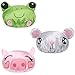 kilofly 3pc Fun Cute Animal Shower Caps for Kids Reusable Waterproof Bath Hat Set - Image 2