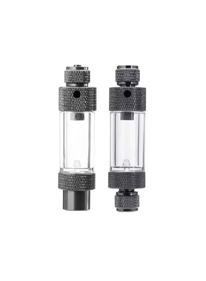اكوابرو جهاز عداد فقاعات AQUAPRO CO2 الذكي، فقاعات ثاني أكسيد الكربون، ملحقات حوض السمك، خزان الصيد، النباتات المائية، أسطوانة صمام فحص ثاني أكسيد الكربون - Image 4