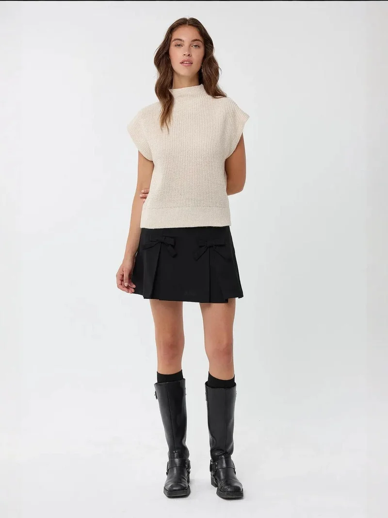 HICCUP Half Turtleneck Knit Sweater