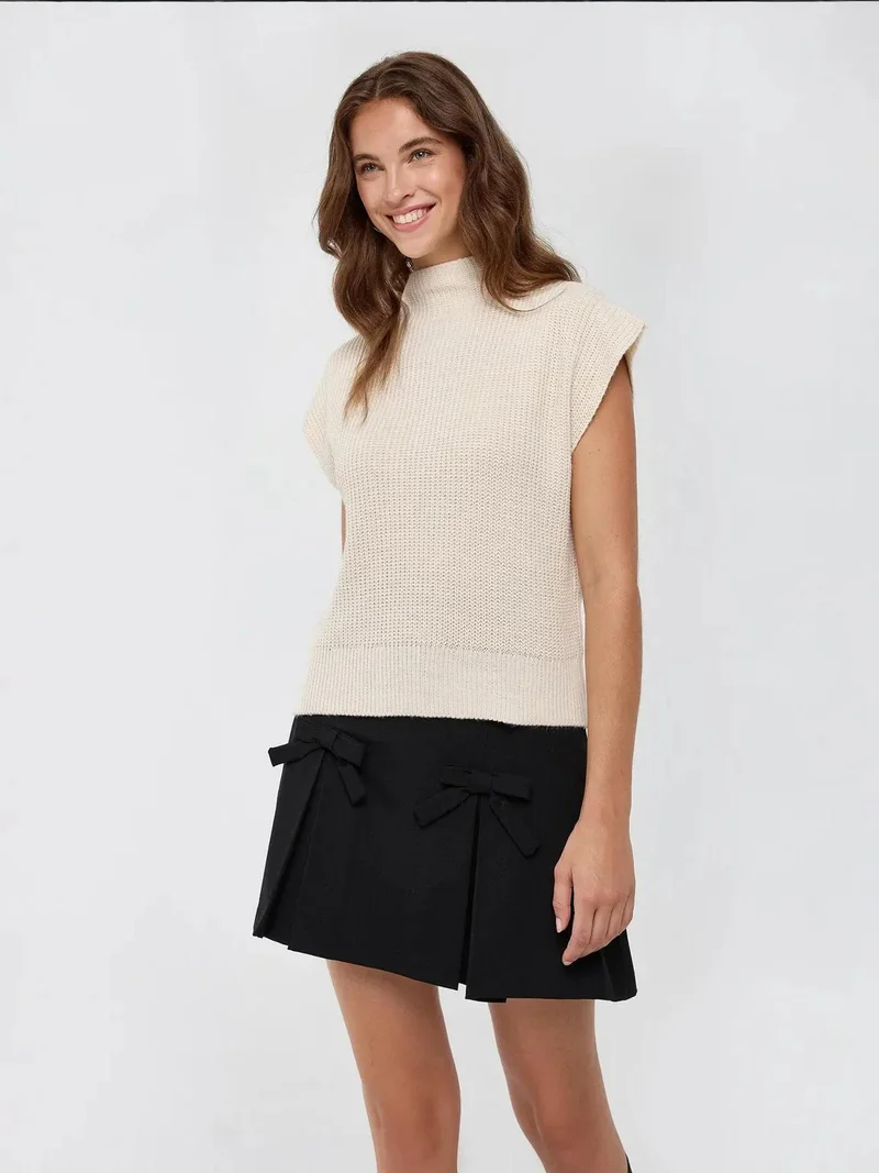 HICCUP Half Turtleneck Knit Sweater