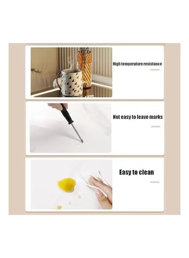 كيكي خزانة بجانب السرير ذكية مع مرآة LED وشحن لاسلكي ومكبر صوت BT - Image 3