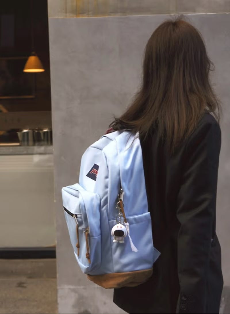 جان سبورت حقيبة ظهر JanSport - حقيبة ظهر متينة للاستخدام اليومي مزودة بجيب مبطن للكمبيوتر المحمول مقاس 15 بوصة، وجيب رئيسي واسع مدمج لزجاجة الماء - Image 4