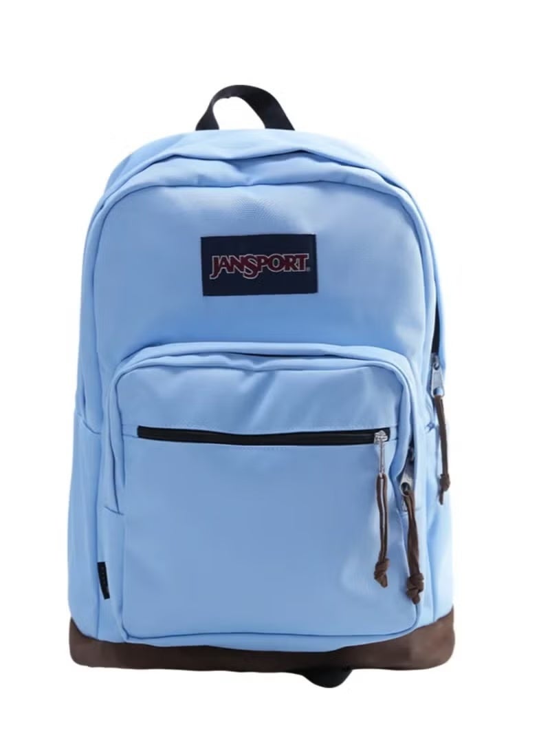 جان سبورت حقيبة ظهر JanSport - حقيبة ظهر متينة للاستخدام اليومي مزودة بجيب مبطن للكمبيوتر المحمول مقاس 15 بوصة، وجيب رئيسي واسع مدمج لزجاجة الماء - Image 1