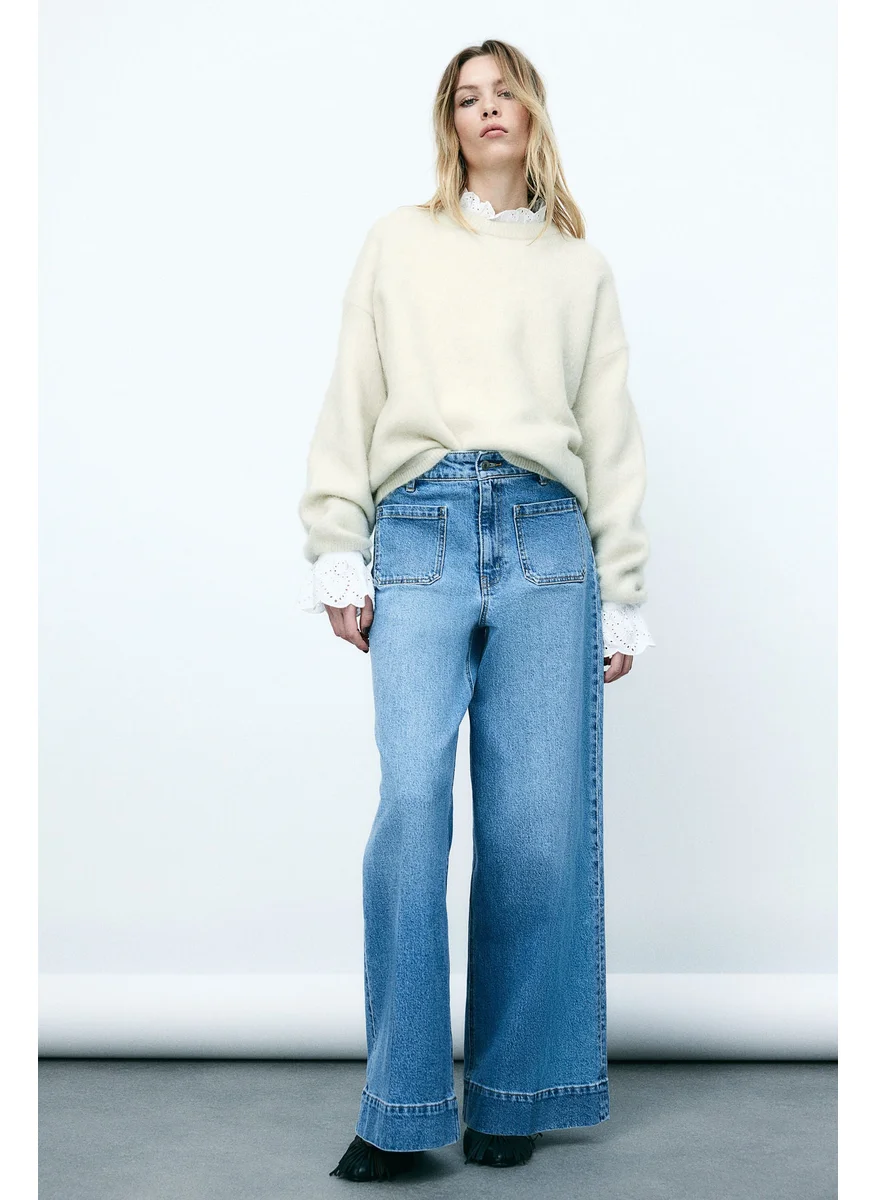 اتش اند ام Oversized Mohair-Blend Jumper