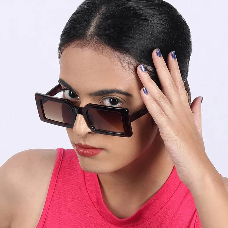 Woggles Stylsh Rectangle Sunglasses|100% UV Protected| Men &amp; Women