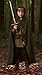 VZQI Green Renaissance Costume for Boys Kids Medieval Cloak With Hood Halloween Ranger Wizard Elven Hooded Cape Robe S - Image 4