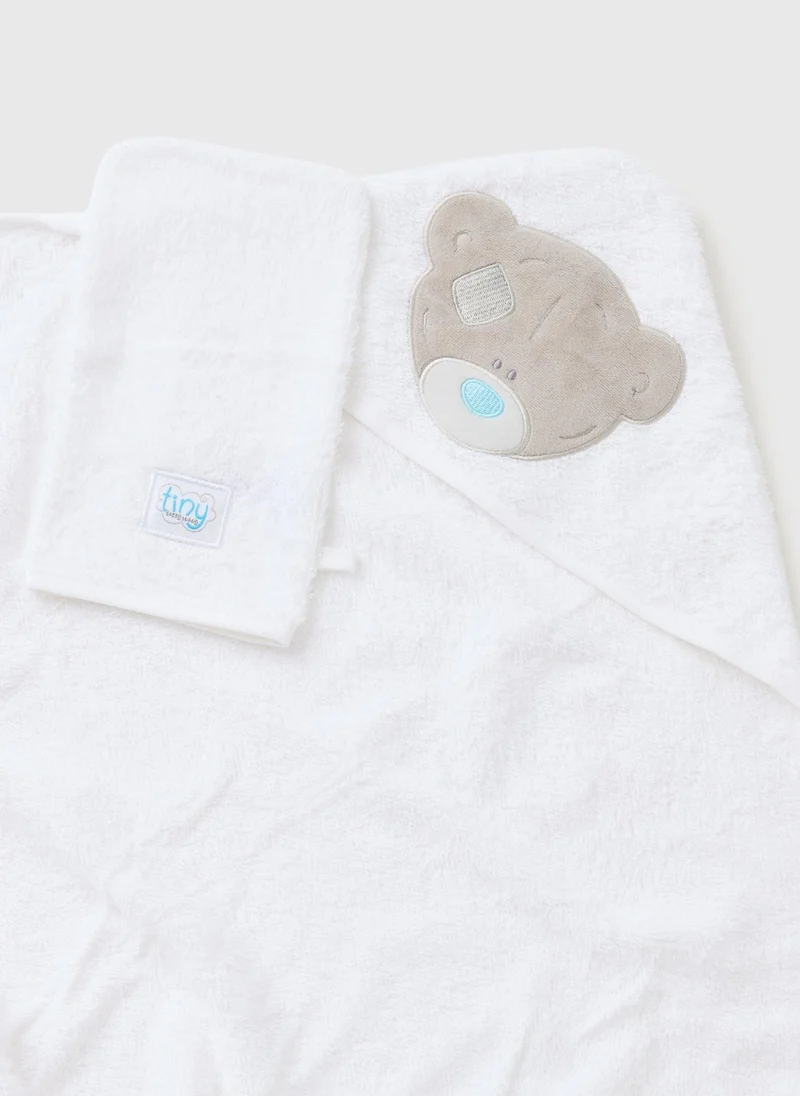 ماتلان منشفة تيدي تاتى تيدي بيضاء للأطفال