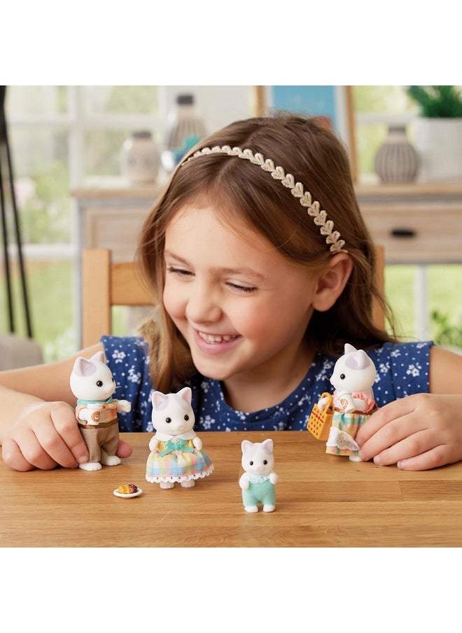 Calico Critters - Calico Critters Latte Cat Family - Set of 4 Collectible Doll Figures for Ages 3+ - Image 1