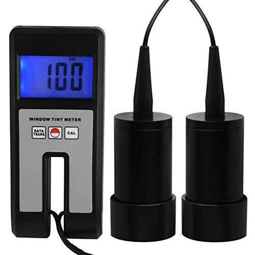 Gain Express Digital Car Window Tint Meter - Portable Solar Tester for Visual Light Transmission, Filmed Glass, UV IR Rejection and Spectrum Analysis - Image 1