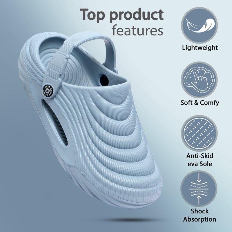 Face صنادل زرقاء مائية سهلة الارتداء للأطفال - Image 3