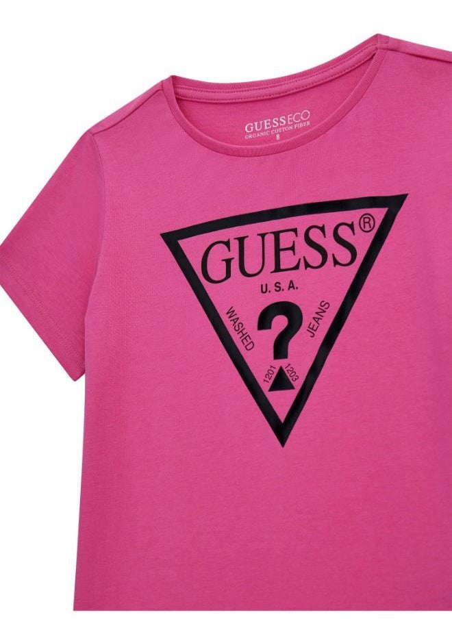 GUESS Kids Printed T-Shirt  - Image 3