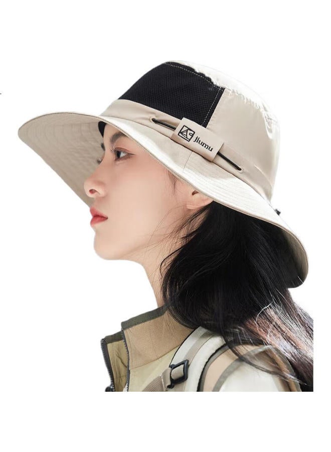 Jiumu Sun Protection Hat For Women, Sun Visor, Sun Hat, Fisherman Hat, Cooling Hat, Summer Outdoor Face-Covering Uv Protection Hat For Women - Image 3