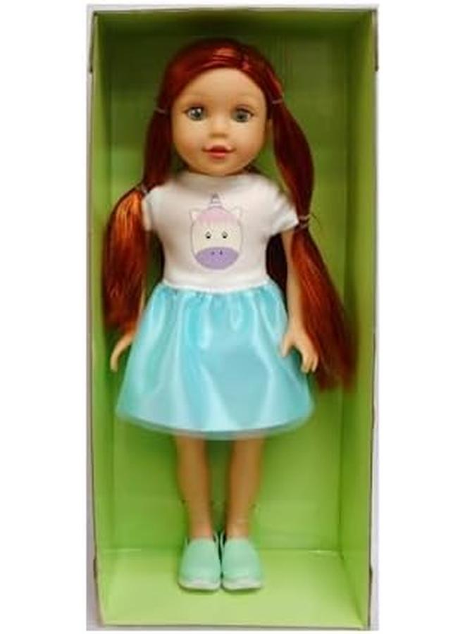 Lotus Bumbleberry Miss Cassidy 15" Soft Bodied Doll Huggable Doll For Girls - Image 2