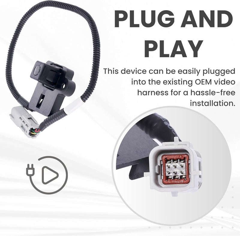 AMAJY Backup Camera Replaces for 20092013 GM Avalanche Escalade EXT Sierra OE Part 20985078 25866558 - Image 4