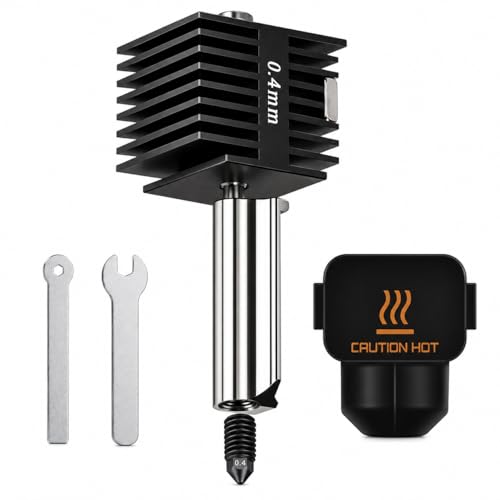 HIKUDIY 0.4mm Hotend Kit for Bambu Lab A1/A1 Mini, 3D Printer Parts Replacement Print Head for Bambu Lab A1/A1 Mini 3D Printer - Image 1