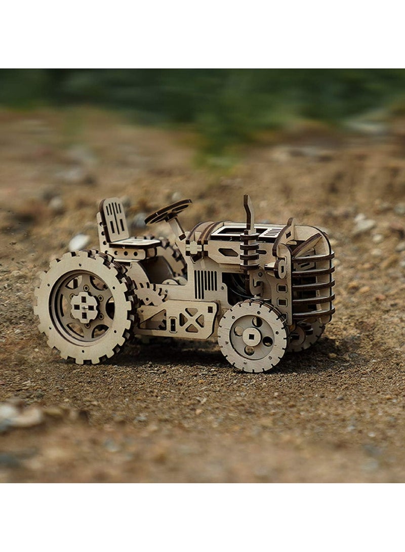 Robotime ROKR Tractor LK401 Premium 3D Puzzle Building Kits for Adults & Teens - Decorative Home Décor, Ramadan & Holiday Gift (Eid and Birthday) for Puzzle Enthusiasts, Stress Relief STEM Project - Image 3