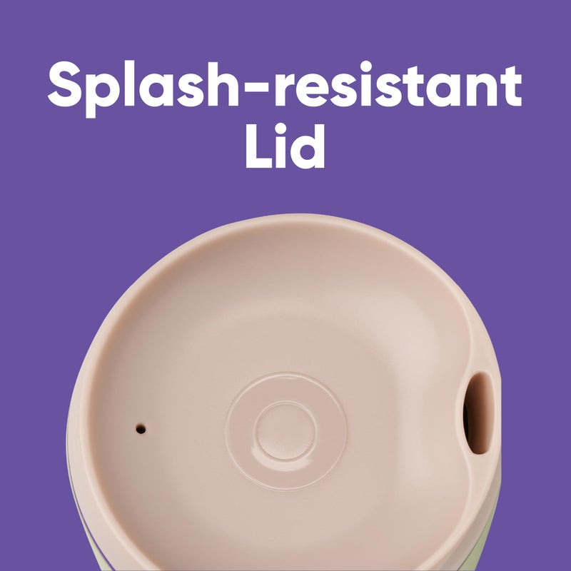 Owala SmoothSip Insulated Stainless Steel Coffee Tumbler, Reusable Iced Coffee Cup, Hot Coffee Travel Mug, BPA Free, 20 oz, Green (Hip Cactus) - Image 3