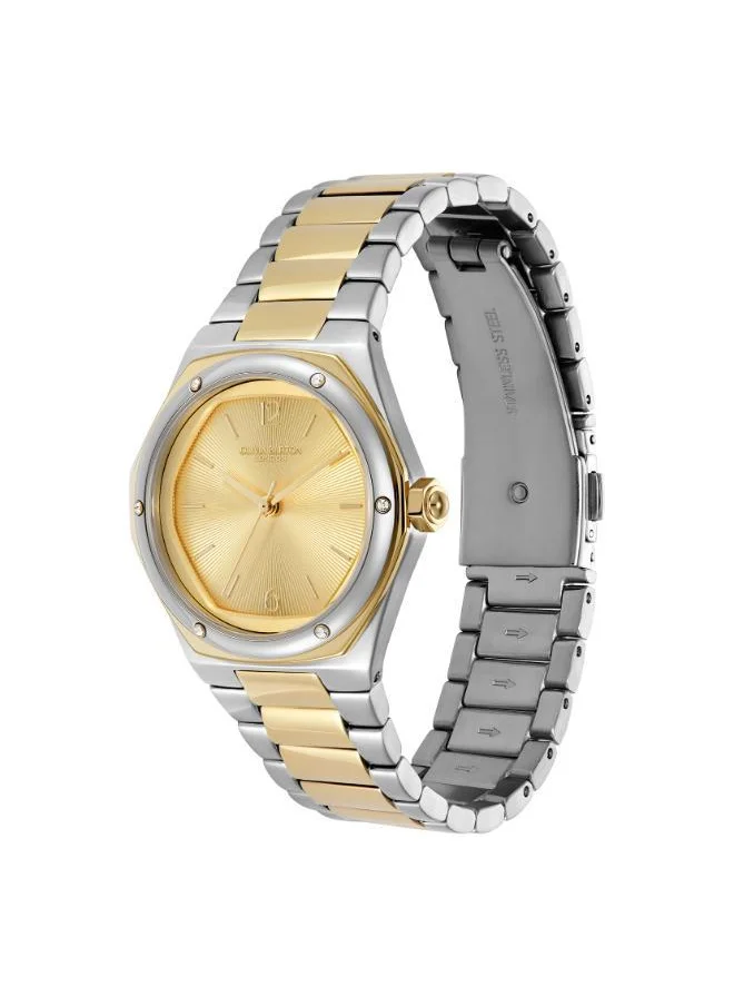 OLIVIA BURTON Hexa Blush & Silver Bracelet Watch