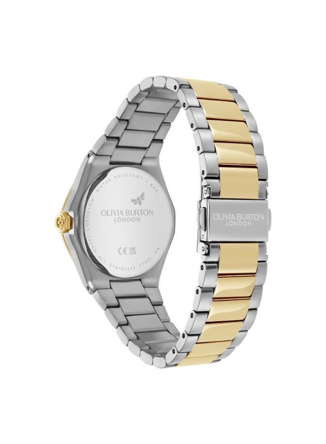 OLIVIA BURTON Hexa Blush & Silver Bracelet Watch  - Image 5