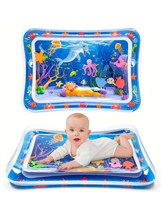 Baby Tummy Time Water Mat (69x 51x 8cm), Premium Activity Center for Enhancing Baby Toys and Sensory Toys, Visual Stimulation Baby Play Mat for Boys and Girls (Rectangle Shape) - pzsku/ZC92810E02444EE1F2B7FZ/45/_/1739188915/5bb019cb-c596-4509-9d01-e8ec5dd3dee4