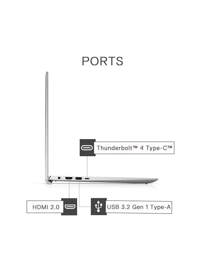 DELL (Upgraded Version) Inspiron 14 7400 Ultraslim Laptop With 14.5 Inch QHD Display/11th Gen Intel Core i7-1165G7/512GB SSD/8 GB RAM/Iris Xe Graphics/Windows 10 Home/International Version English Silver - Image 4