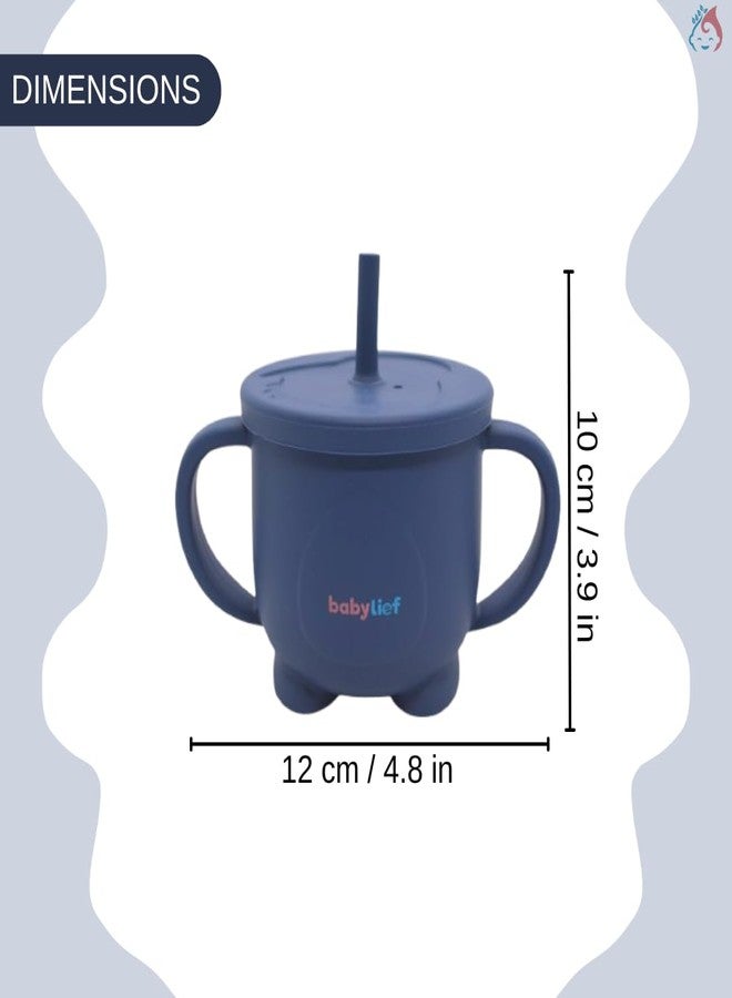 Babylief Silicone Snack Cup (Navy) - Image 4
