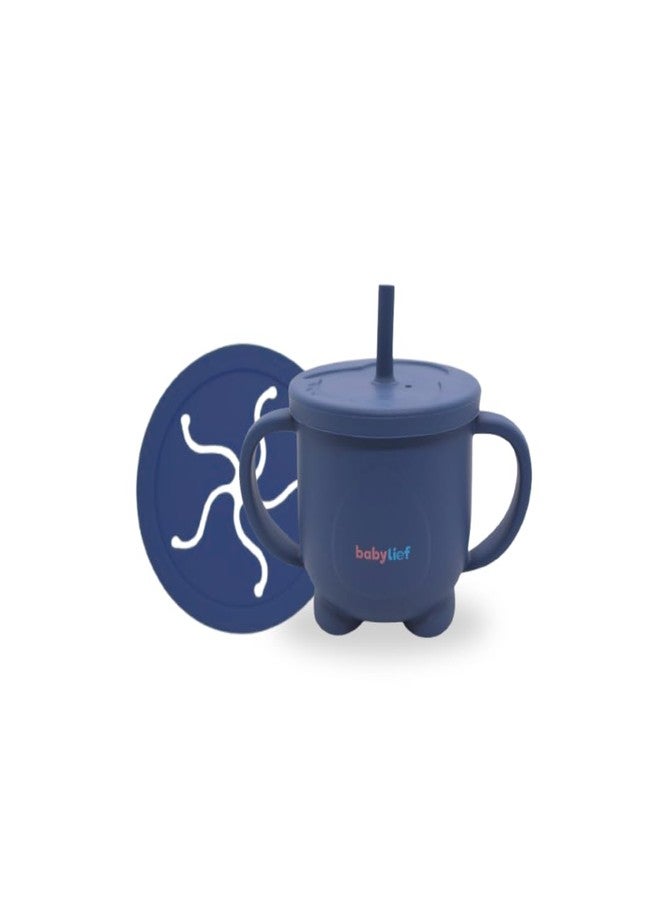 Babylief Silicone Snack Cup (Navy) - Image 1