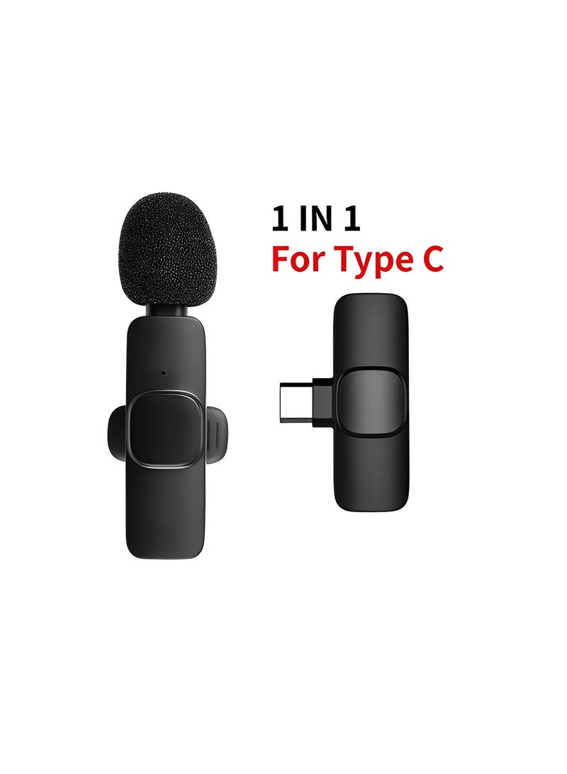 ريوكل ميكروفون لافاليير لاسلكي احترافي لأجهزة iPhone وiPad، ميكروفون مكثف متعدد الاتجاهات للتسجيل للمقابلات والفيديو والبودكاست والمدونات المرئية واليوتيوب - Image 2