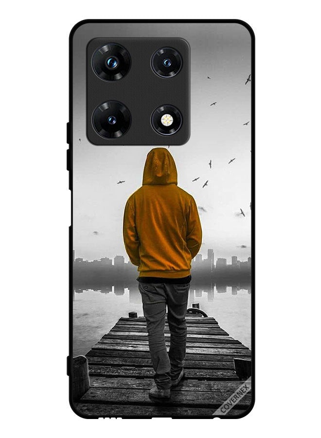 Covernex Protective Case Cover For Infinix Note 30 Pro Sad Boy Walking - Image 1