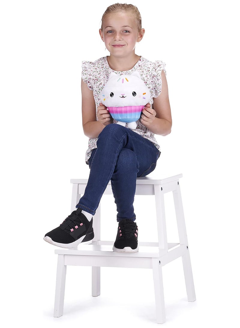 Gabby's Dollhouse دمية جابي كات القابلة للنفخ 10 بوصات | لعبة قماشية | لعبة ناعمة | هدية مثالية للأطفال والبالغين - Image 5