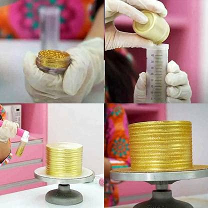 BAKERS 4U Plastic Cake Shimmer Pump Manual Airbrush Pump for Decorating Cake Cupcake Dessert and Chocolates - Image 3
