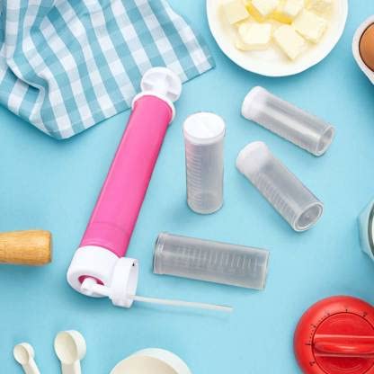 BAKERS 4U Plastic Cake Shimmer Pump Manual Airbrush Pump for Decorating Cake Cupcake Dessert and Chocolates - Image 2