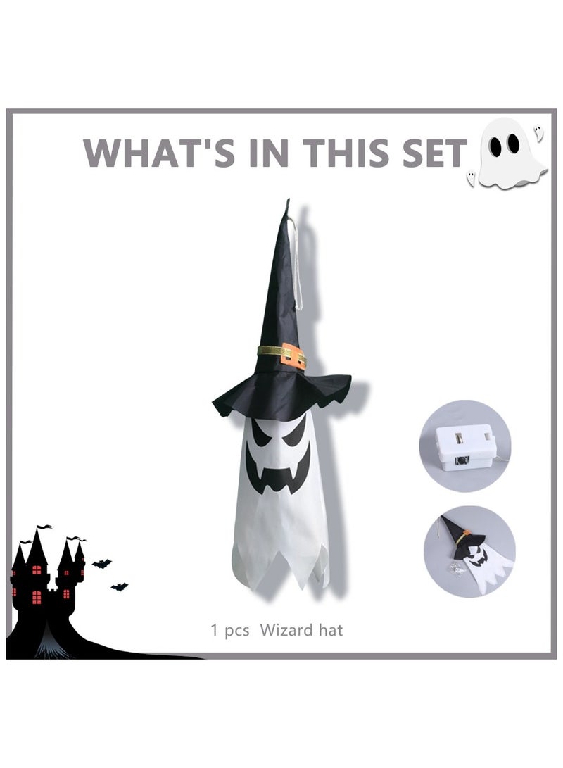 Doodle Kiddo LED Ghost Light Halloween Hanging Decoration - Image 3