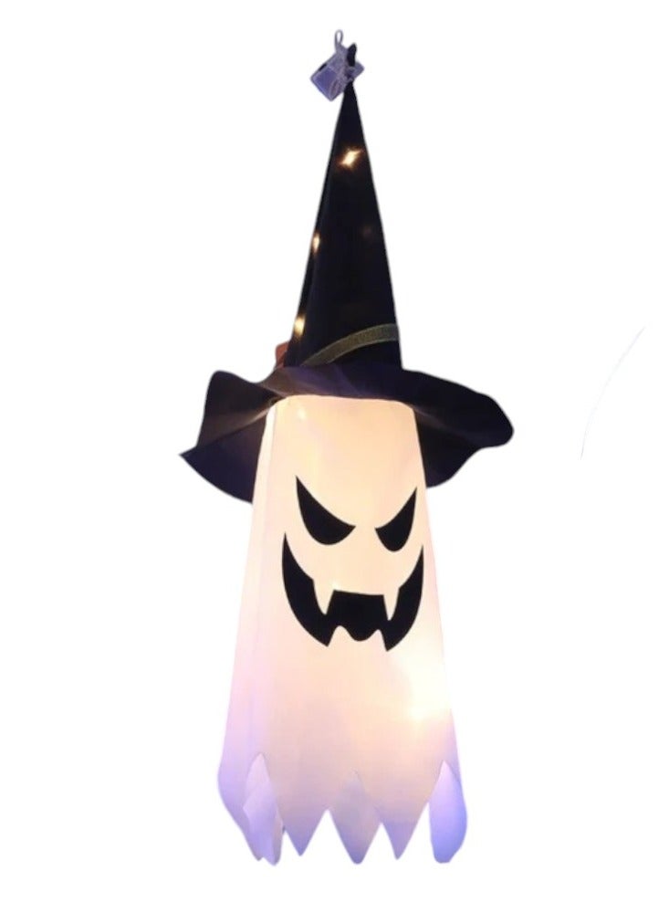 Doodle Kiddo LED Ghost Light Halloween Hanging Decoration - Image 1