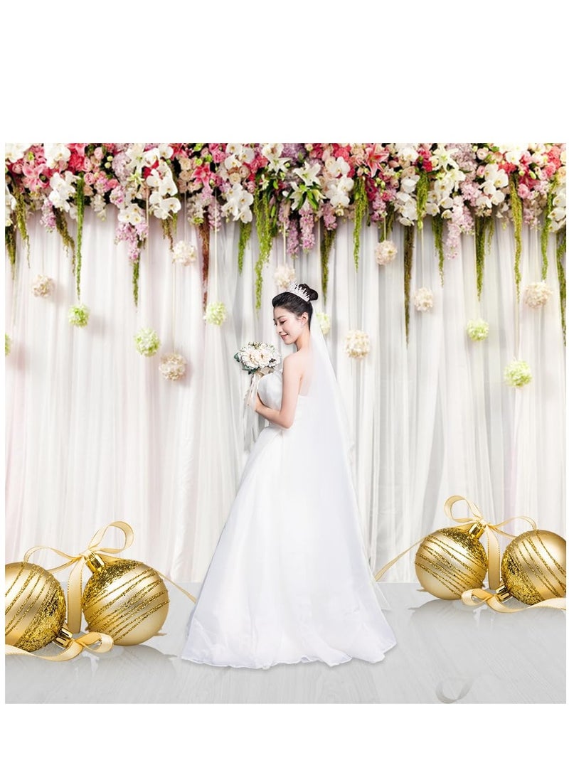 2.1 * 1.5m/ 7 * 5ft Photography Backdrops Wedding Backdrop for Photography Photo Studio Props for Party Decoration Baby Children Portrait Photos W-021  - Image 4