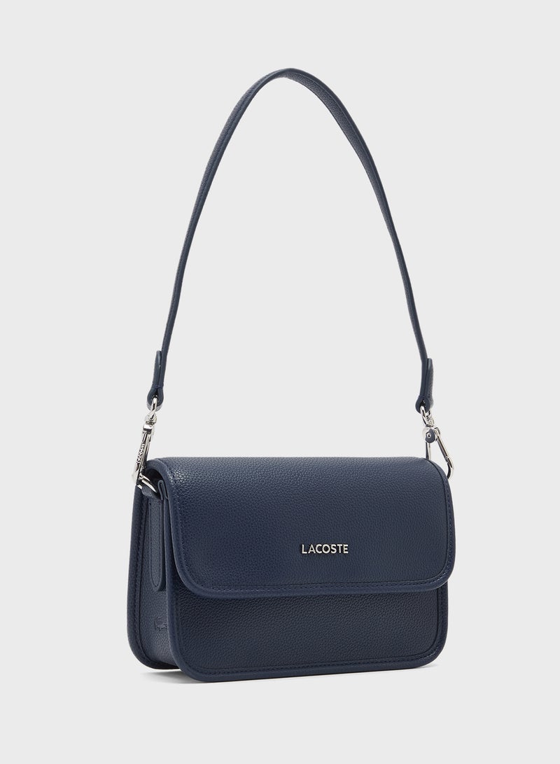 LACOSTE Logo Crossbody Bag - Image 3